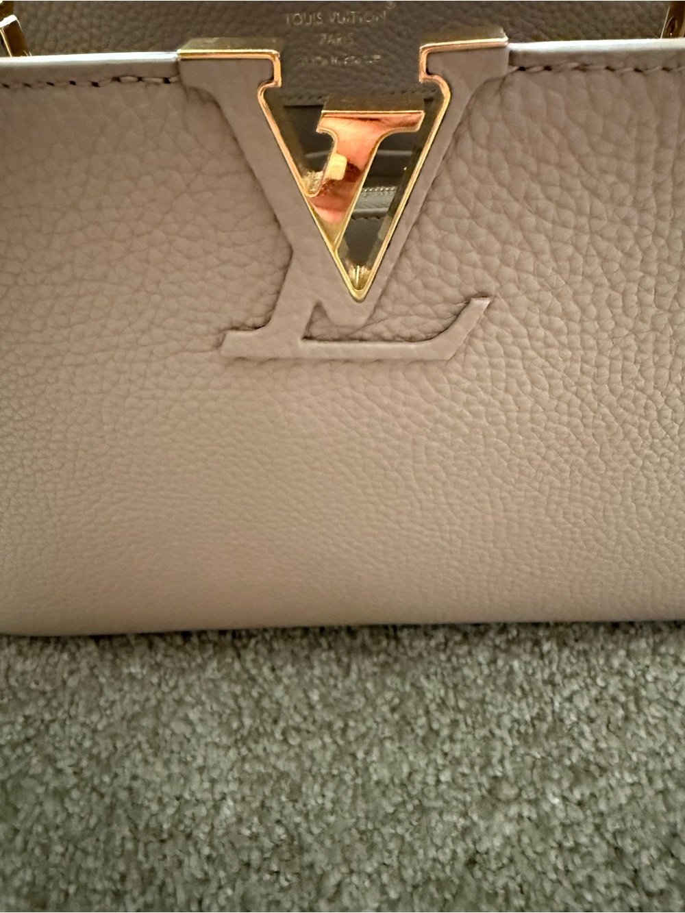 Louis Vuitton Pink Taupe Capucines Shoulder bag - Picture 11 of 16